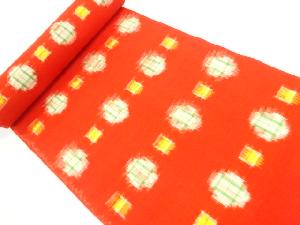 アンティーク　絣柄着尺反物